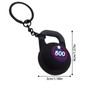 Kettlebell Keychain | Weightlifting Sports Key Chain | Backpack Charm