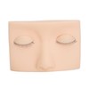 Eyelash Mannequin Head Practice Realistic Half Face Makeup Head Training