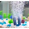 AQUANEAT Aquarium Air Stones 2 inch 12 Pack, Bubble Stone,