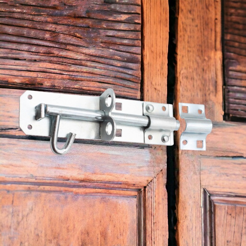 Infinity Decor Zinc 6” 150mm Iron Brenton Padlock Bolt Door