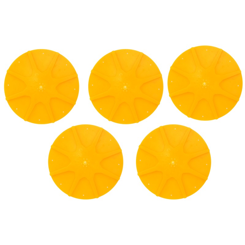 5 Pieces of 8‑Way Bee Escape Equipment Beekeeping Beehive Round