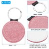 PATIKIL Sublimation Blank Keychains, 12 Pcs Round Keychain Blanks Bulk