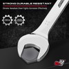 30-Piece Combination Wrench Set - Open End Wrench Set with
