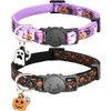 Giecooh 2 Pack Cat Collar Breakaway with Bells, Adjustable Cute