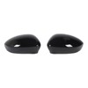 2 Pcs Door Side Rearview Mirror Cover Cap Left Right