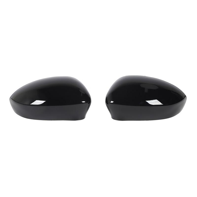 2 Pcs Door Side Rearview Mirror Cover Cap Left Right