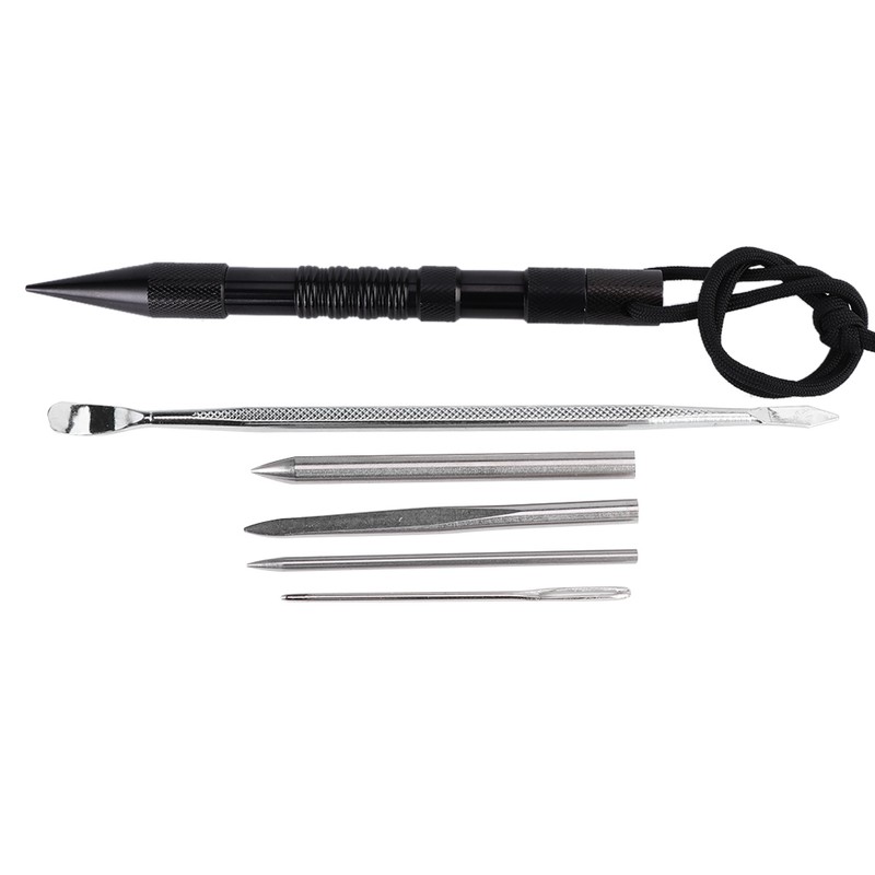 Bracelets Parachute Cord Knitting Needles Spike Kit Aluminum DIY Weaving