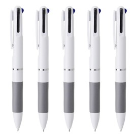 KDSSYFT Ballpoint Pen, Set of 5, Multicolor Ballpoint Pens, 3 Colors, 0.7 mm, Oil-Based, Multifunctional, For Kids, Students, Memo Taking, Gift, Stationery, Writing Supplies, For Writing, Commercial