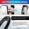 2PCS 2.62Ft Adjustable Automotive Weather Stripping Door Seal,Open-end Car Door