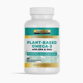Nature's Lab Gold Plant-Based Omega-3-60 Liquid Capsules