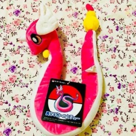 26in New Pocket Monster Bendable Pink Dragon Dragonair Shiny NWT Doll Toy