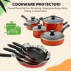 BOYAN Pot and Pan Protectors, Set of 12 and 3
