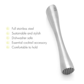 Leopold Vienna Muddler, Silver