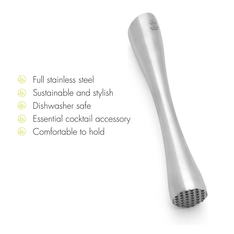 Leopold Vienna Muddler, Silver
