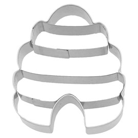 Birkmann Beehive Cookie Cutter, 6 cm, Stainless Steel, with Embossed Inside, High Quality
