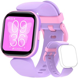 HOOMOON Kids Fitness Tracker Watch for Boys and Girls Purple