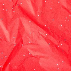 SUNCOLOR 36 Sheets Glitter Red Tissue Paper – 20 x 20 inch Sparkling Tissue for Gift Wrapping, Crafts & Holiday Packaging