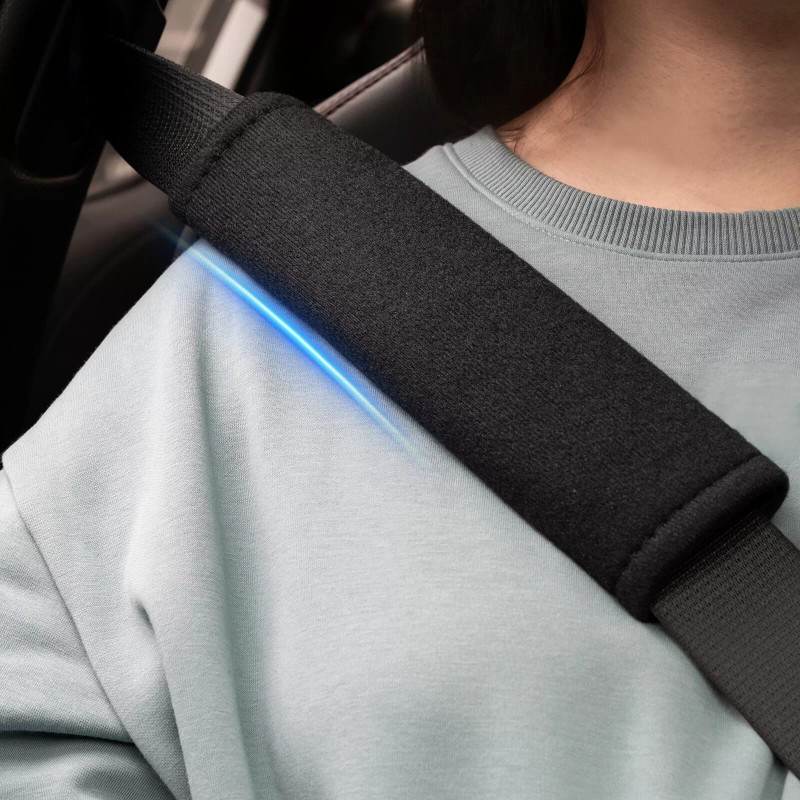 XUKEY 2x Breathable Car Seat Belt Cover Shoulder Pad Strap