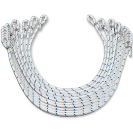 FBS Flag Loops Pack of 30 Flag Guide Rings for Flags, Flag Poles up to 100 mm Diameter, for Attaching Flags to Flagpole