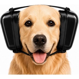 Orejeras para Perros, 29 dB NRR, Protección Auditiva Ajustable