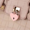 2PCS Heart Shaped Mini Lock Metal Locks with Keys for