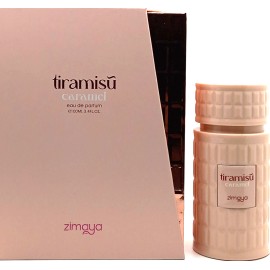 ZIMAYA TIRAMISU CARAMEL EAU DE PARFUM SPRAY UNISEX 3.4 Oz / 100 ml BRAND NEW!!!