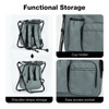 Outplea Lightweight Folding Backpack Cooler Stool Heavy Duty 350lbs, Portable