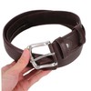 LIFKOME Concealed Money Belt Men's Travel Security Belt with Pu