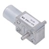 Double Shaft Gear Motor Self Locking CW CCW Aluminum Alloy