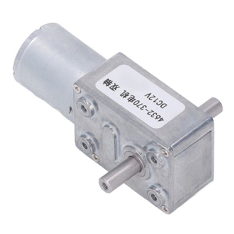 Double Shaft Gear Motor Self Locking CW CCW Aluminum Alloy