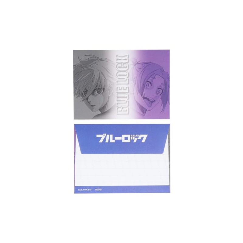 Sunstar Stationery S8907200 Blue Rock Letter Set, Mini, Seijiro Nagi