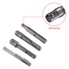 4Pcs SDS Plus Socket Adapter Set, 1/4" Hex Socket Adaptor