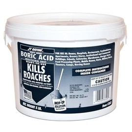 Answer Boric Acid Insecticidal Dust – 5 lbs Bulk Pest Control Dust for Crawling Insects, Long-Lasting Residual and Easy Application