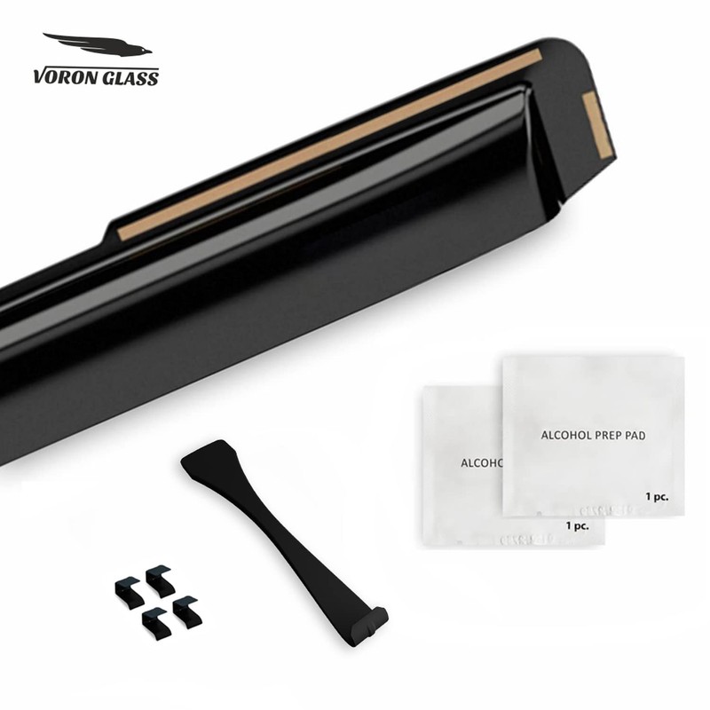 Voron Glass in-Channel Extra Durable Rain Guards for Ford Explorer