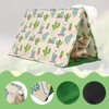 Reptile Sleeping Bed Warm Soft Machine Washable Lizard Hide Tent