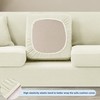 SUBRTEX Sofa Slipcover with Separate Cushion Couch Cover 3-Seaters Furniture
