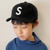 Basicence Logo Short Cap S Logo Short Brim Umpire Cap
