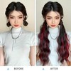 2 Piece Braid Wig Wavy Curly Scrunchies Synthetic Chignon Ponytail