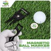 Golf'N Aluminum Golf Ball Marker Divot Repair Tool - Magnetic