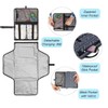 Baby Diaper Changing Pad Multi Pockets Diaper Changing Mat Portable
