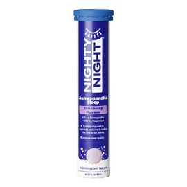 Nighty Night Sleep Effervescent Elderberry Flavour 14 Tablets