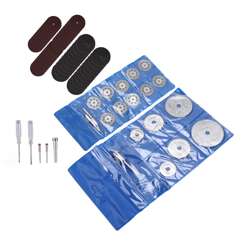 Cutting Wheel Set HSS Circular Saw Blades Resin Discs Screwdrivers