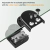 Neoteck Glass Clamp 8PCS Stainless Steel 304 for Handrail Balustrade