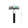 Hyindoor Luggage Scale Portable Suitcase Scale Digital Hanging Scales 110