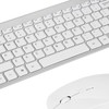 Slim 2.4GHz Wireless Keyboard and Mouse Kit for Desktop Laptop