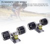Generic Longboard Skateboard Trucks and Wheels Set, 55 X 45mm