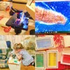 JZK 48 x Plastic Microscopes Slides for Children with Animals,