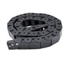URBEST 1M Length Black Plastic 18 x 25mm Open One