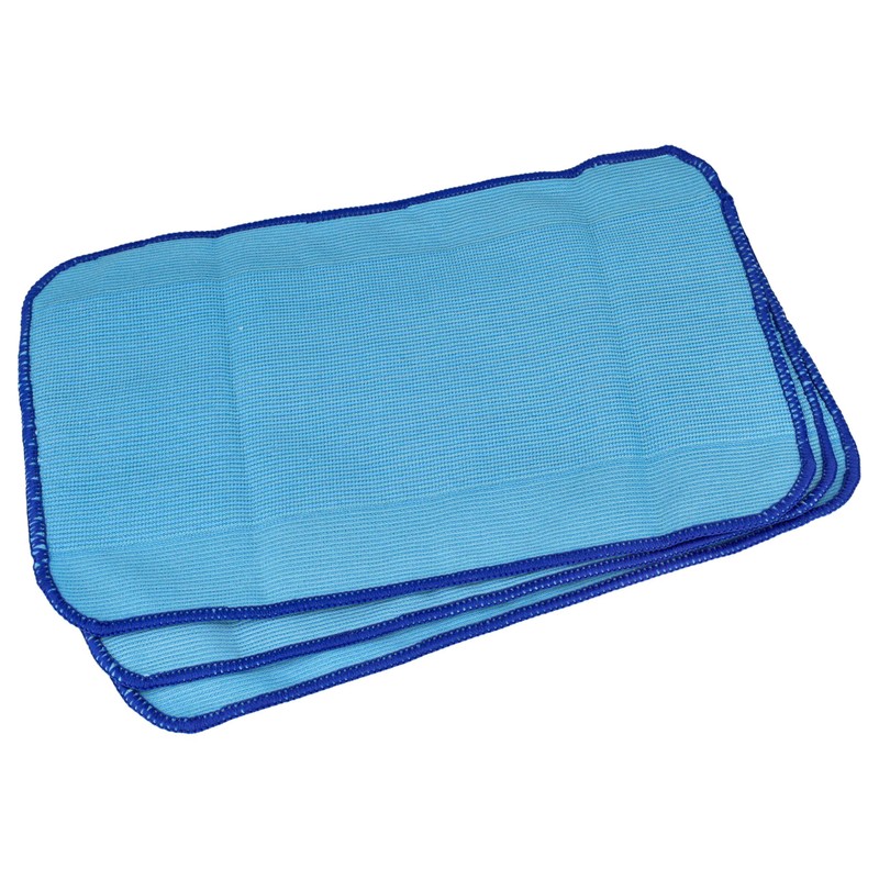 vhbw 3 x Wipes Compatible with iRobot Braava 380, 390,