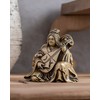 Kaikun Seven Lucky Gods, Benzaiten, Silky Gold, Buddhist Master: Hideun